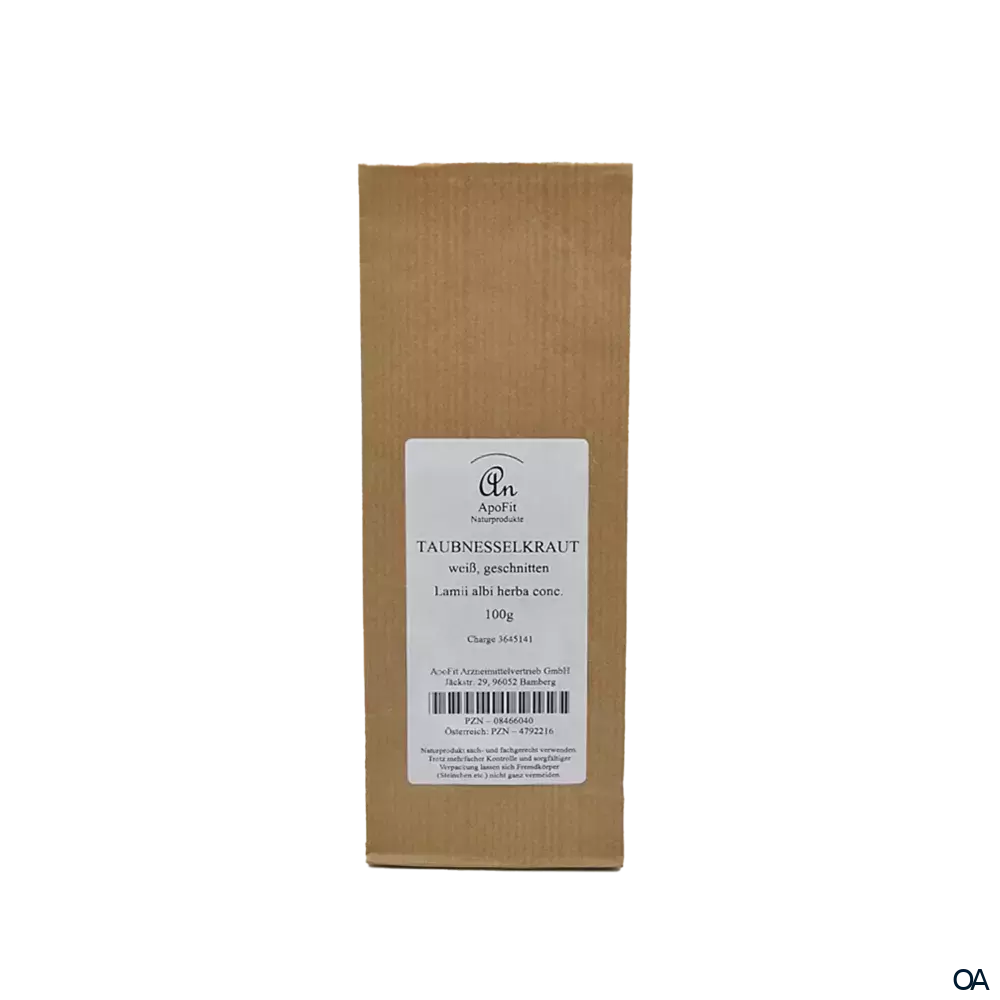ApoFit Taubnesselkraut weiß geschnitten