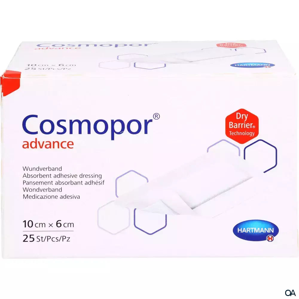 Cosmopor® Advance Wundverband 10 x 6 cm