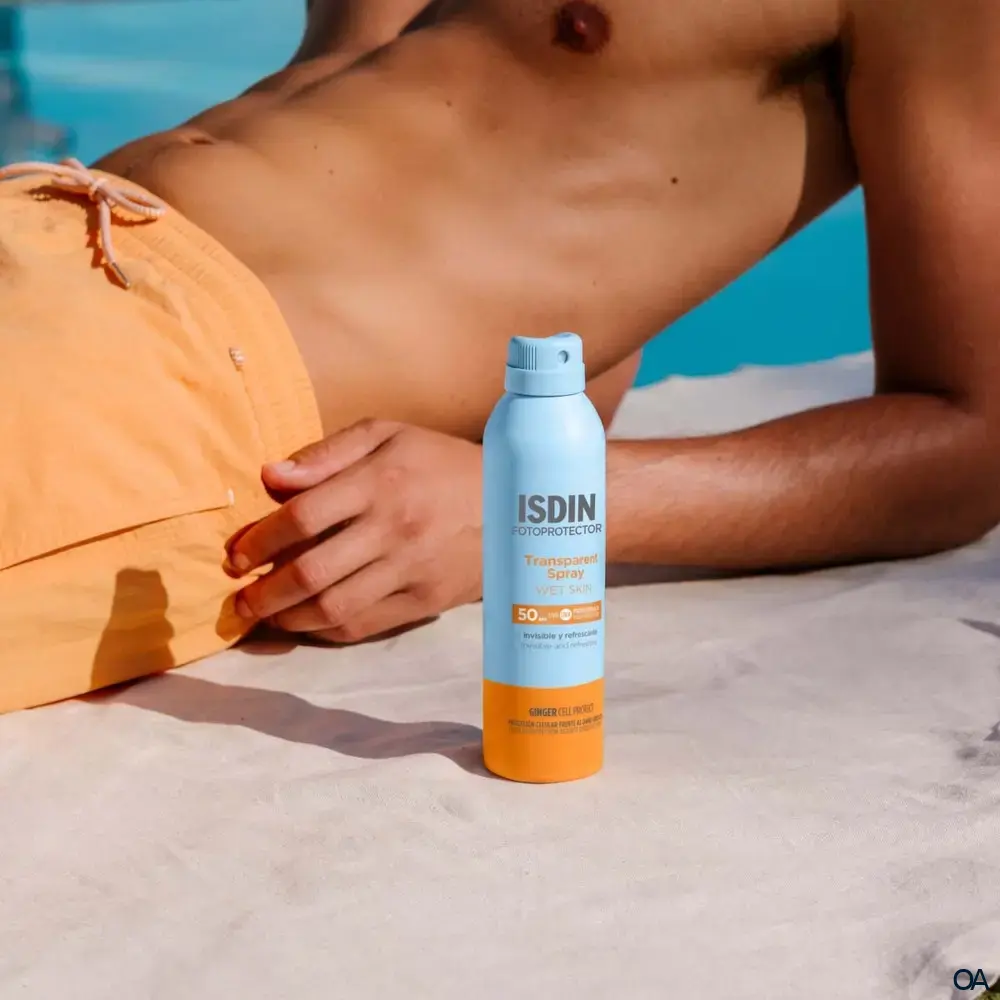 ISDIN Fotoprotector Transparent Spray Wet Skin LSF 50