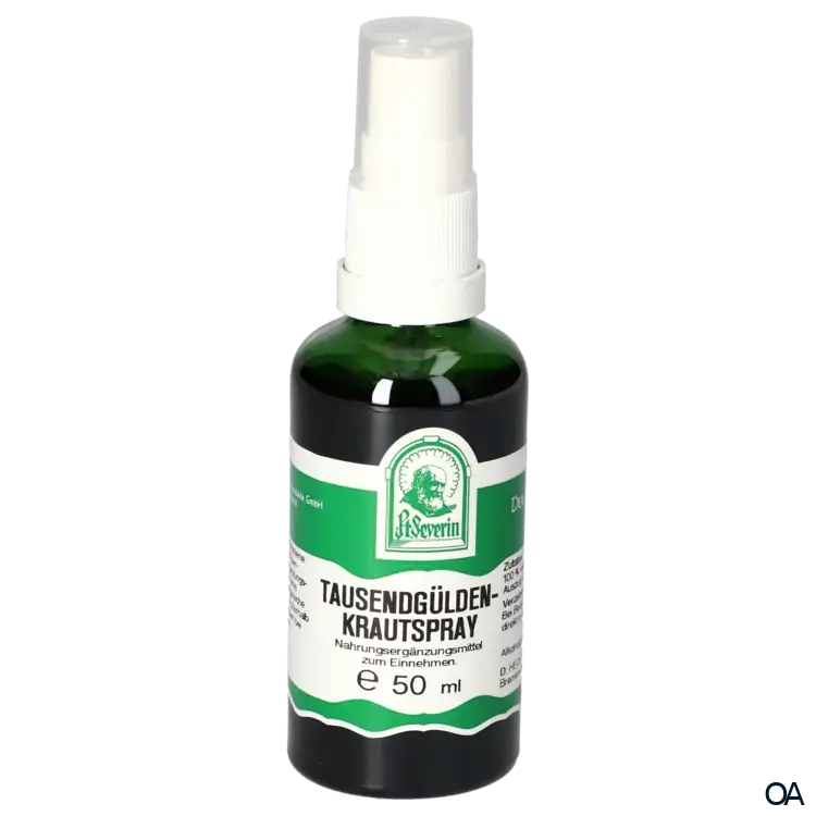 Pater Severin Tausendgüldenkraut Spray Pater Severin Tausendgüldenkraut Spray