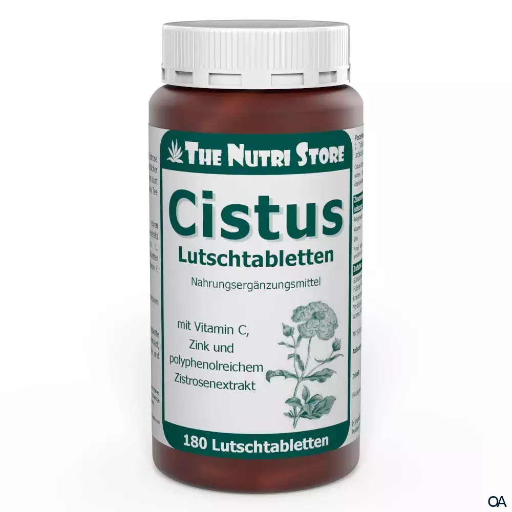 The Nutri Store Cistus Lutschtabletten The Nutri Store Cistus Lutschtabletten