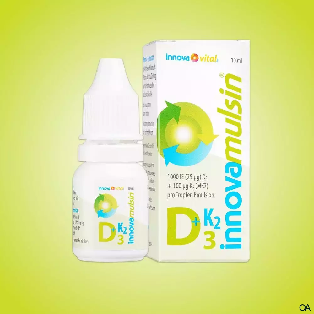 innovamulsin® Vitamin D3 + K2 Tropfen innovamulsin® Vitamin D3 + K2 Tropfen