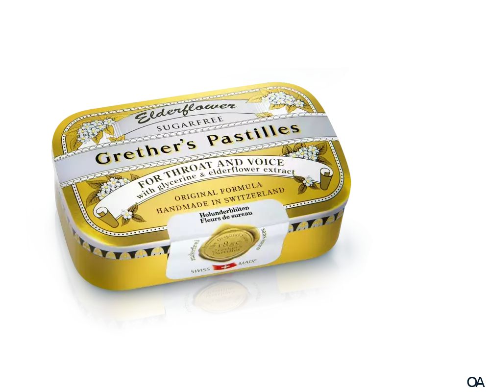 Grether’s Pastilles Elderflower