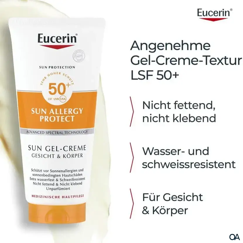 Eucerin® SUN Allergy Protect Face & Body Gel-Creme LSF 50+