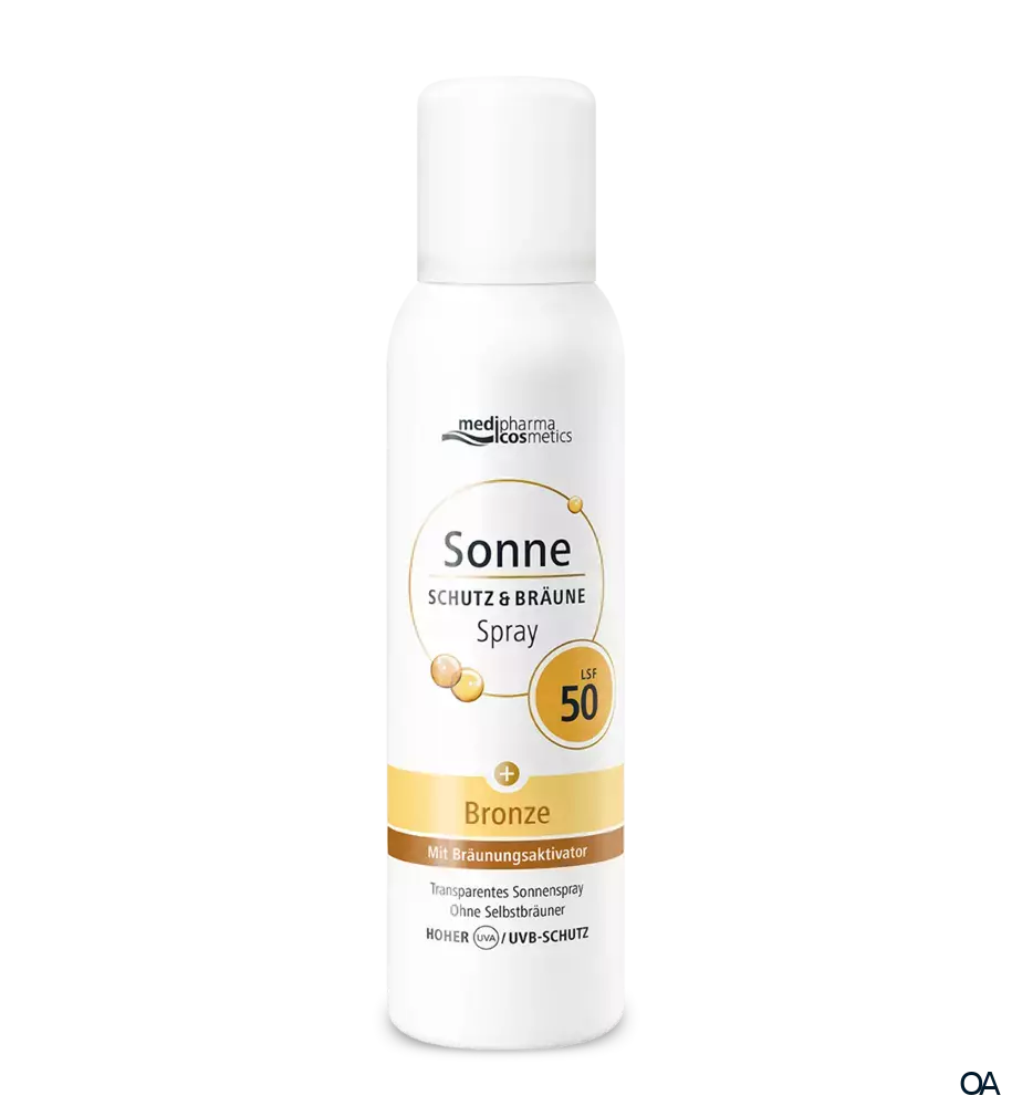 medipharma cosmetics Sonne Schutz & Bräune LSF 50 Bronze Aerosol-Spray medipharma cosmetics Sonne Schutz & Bräune LSF 50 Bronze Aerosol-Spray