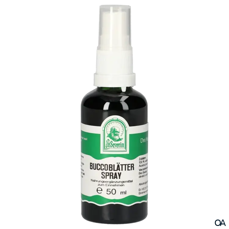 Pater Severin Buccoblätter Spray
