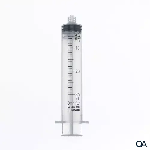 Omnifix® Luer Lock Solo Dreiteilige Einmalspritzen mit Luer-Lock-Ansatz 30 ml Omnifix® Luer Lock Solo Dreiteilige Einmalspritzen mit Luer-Lock-Ansatz 30 ml