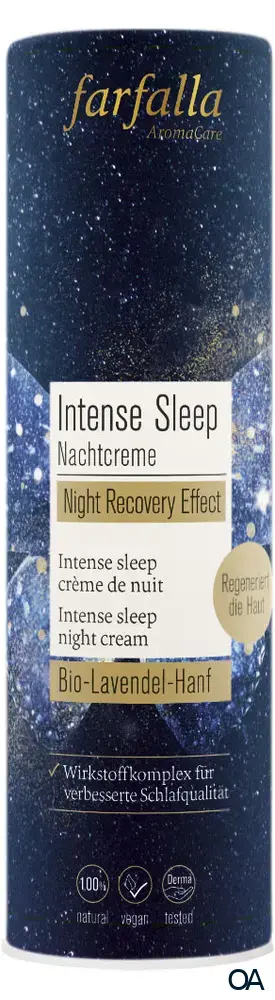 Farfalla Intense Sleep Nachtcreme, Night Recovery Effect Farfalla Intense Sleep Nachtcreme, Night Recovery Effect