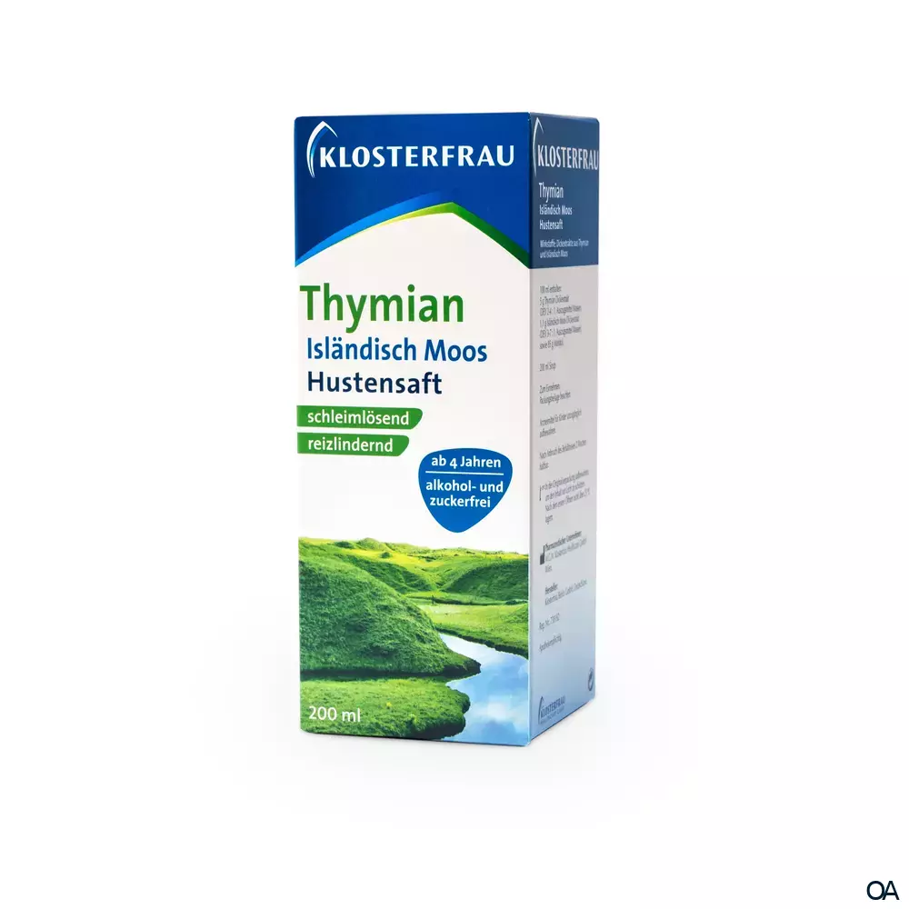 Klosterfrau Thymian Isländisch Moos Hustensaft Klosterfrau Thymian Isländisch Moos Hustensaft