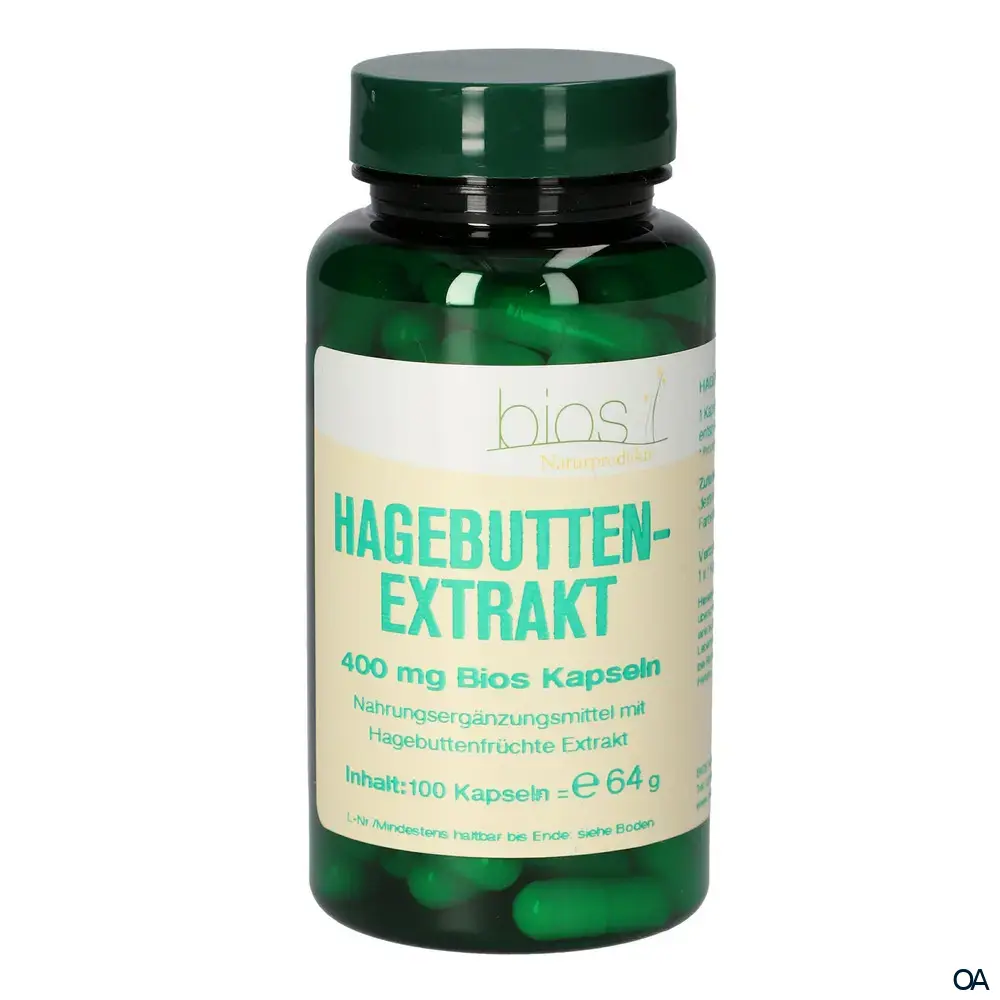 Bios Hagebuttenextrakt 400 mg Kapseln