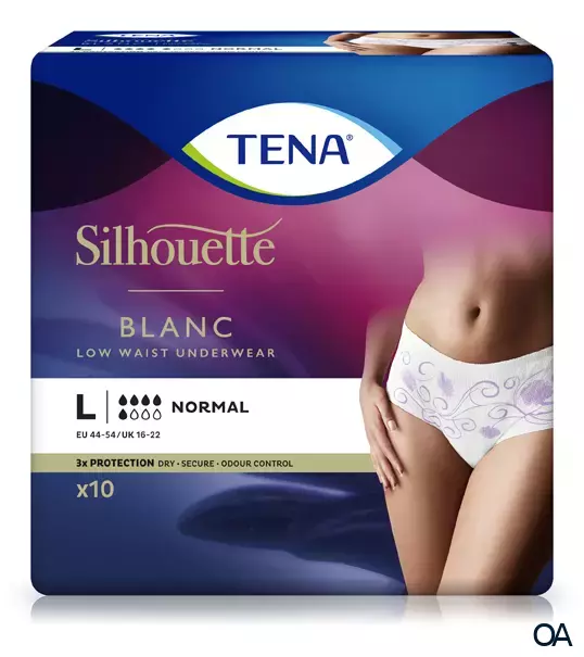 TENA Silhouette Normal Blanc Größe L