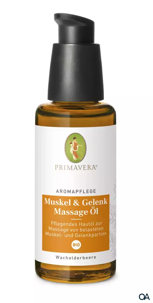 Primavera Aromapflege Muskel & Gelenk Massage Öl bio