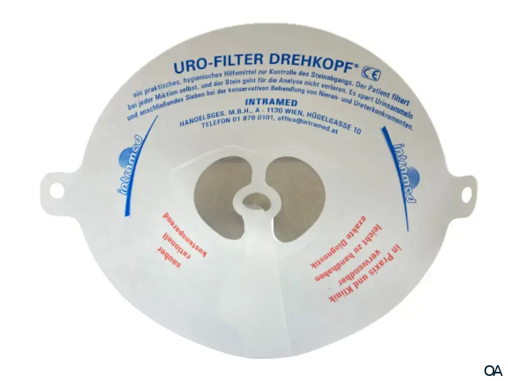 Uro-Filter Drehkopf Einmal