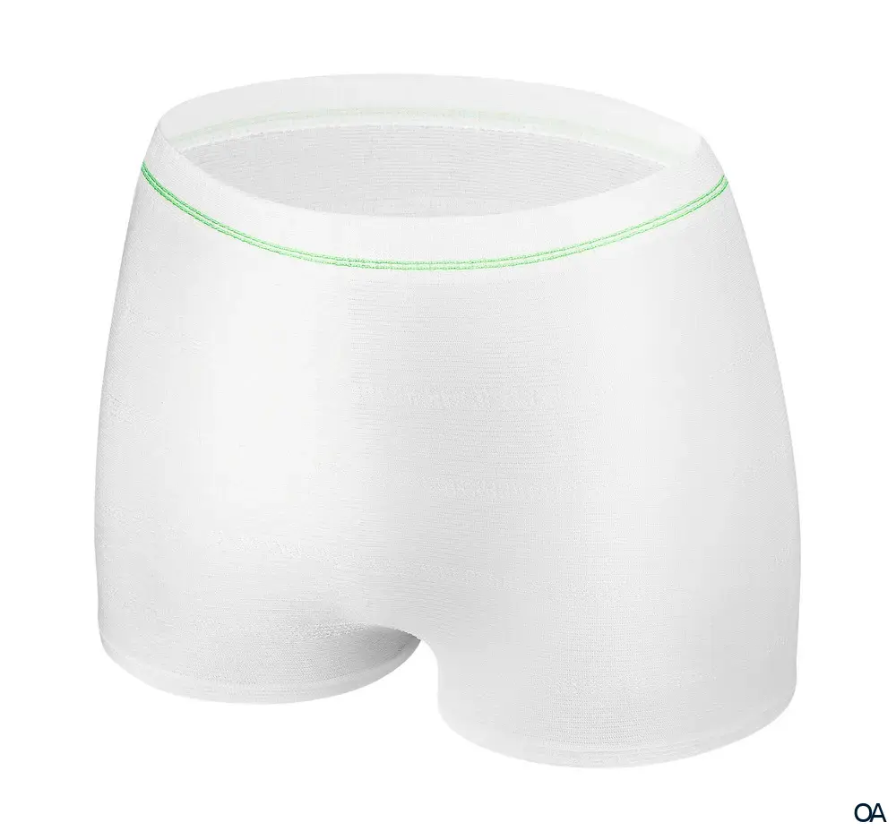 MoliCare® Premium Fixpants Short Leg - Fixierhosen Grün - Größe XL
