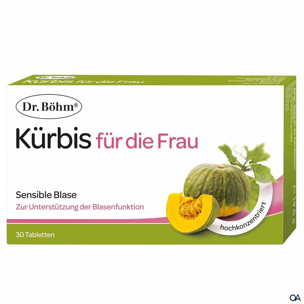 Dr. Böhm® Kürbis für die Frau Tabletten Dr. Böhm® Kürbis für die Frau Tabletten