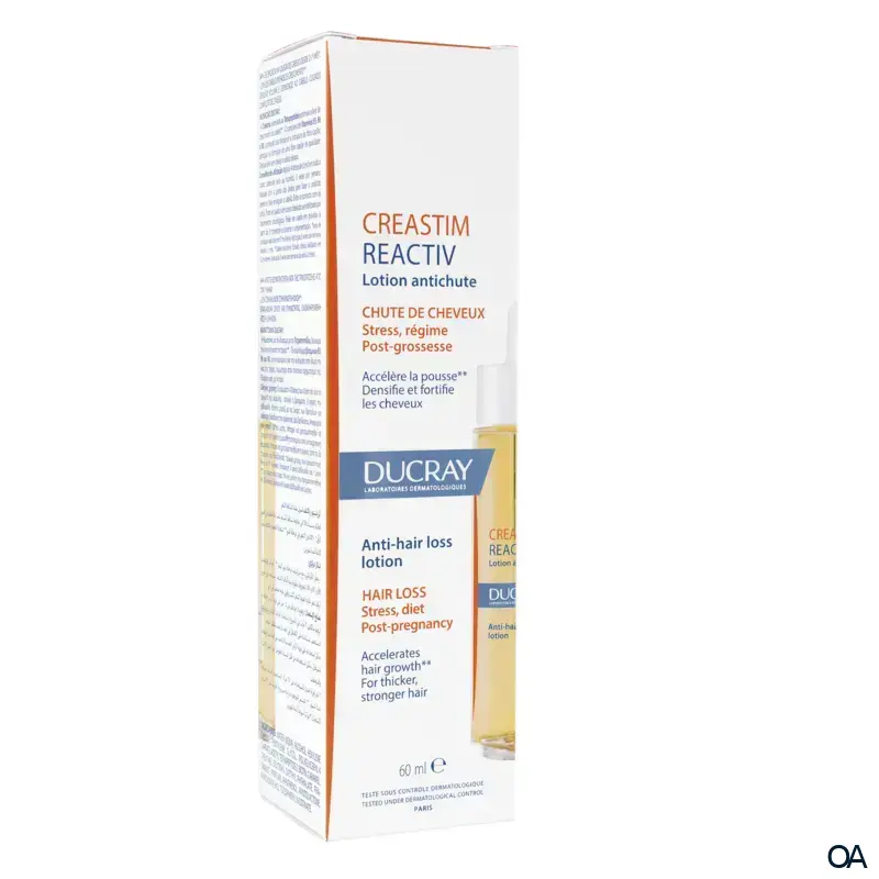 Ducray Creastim Reactiv Lotion bei temporärem Haarausfall Ducray Creastim Reactiv Lotion bei temporärem Haarausfall