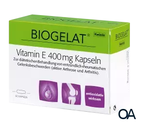 BIOGELAT® Vitamin E 400 mg Kapseln BIOGELAT® Vitamin E 400 mg Kapseln
