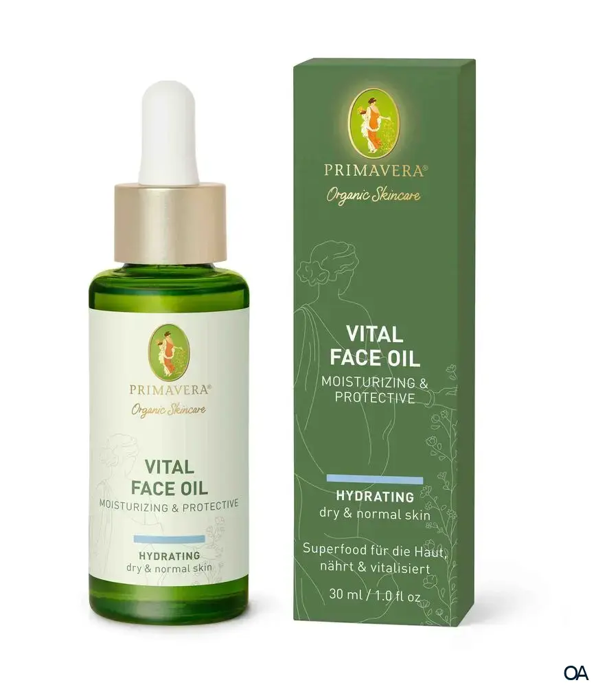 Primavera Hydrating Vital Face Oil - Moisturizing & Protective Primavera Hydrating Vital Face Oil - Moisturizing & Protective