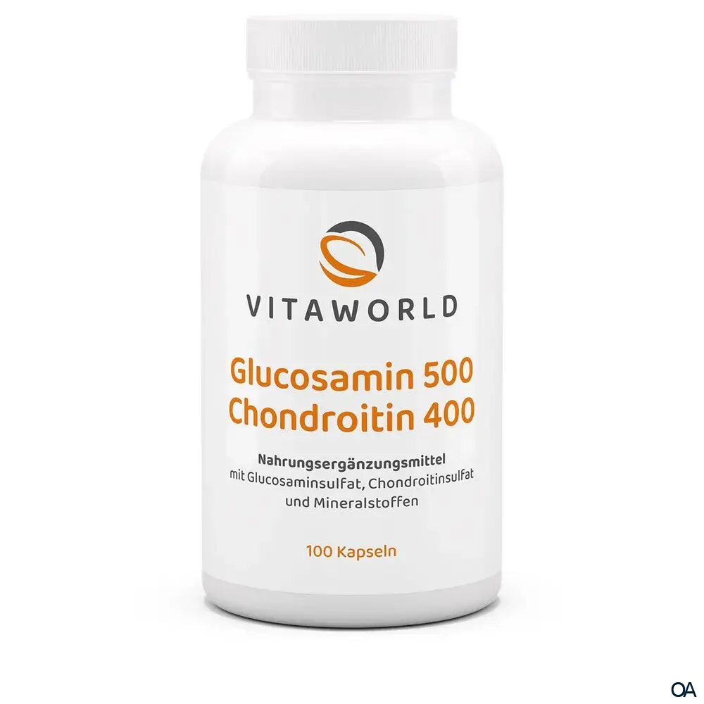 Vitaworld Glucosamin 500 + Chondroitin 400 Kapseln Vitaworld Glucosamin 500 + Chondroitin 400 Kapseln