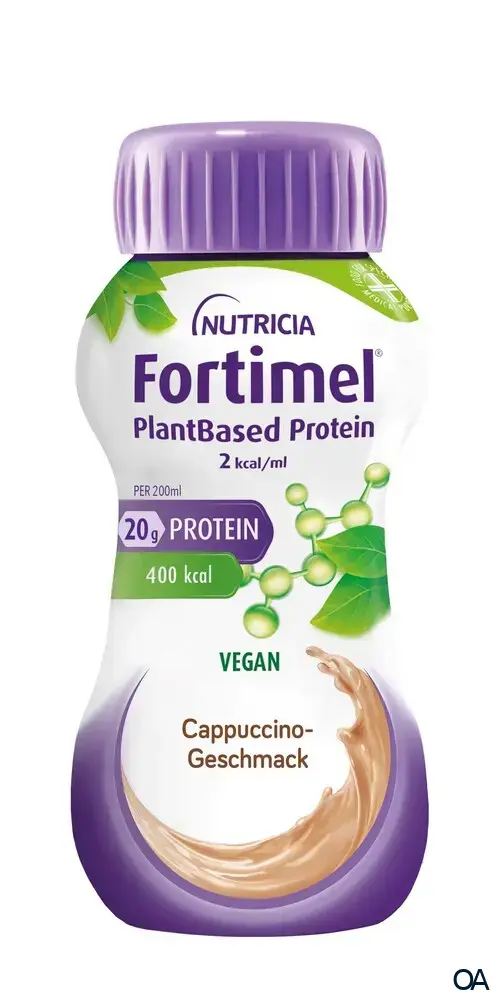 Nutricia Fortimel PlantBased Protein 2 kcal Cappuccino 200 ml Nutricia Fortimel PlantBased Protein 2 kcal Cappuccino 200 ml