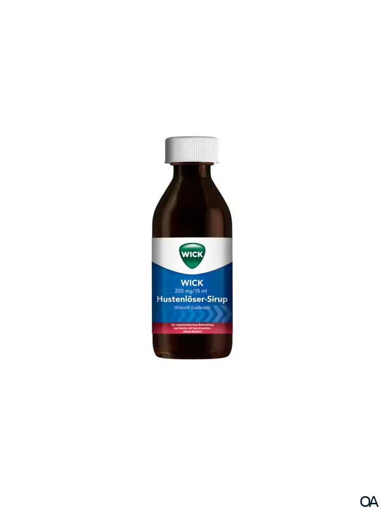 WICK 200 mg/15 ml Hustenlöser-Sirup WICK 200 mg/15 ml Hustenlöser-Sirup