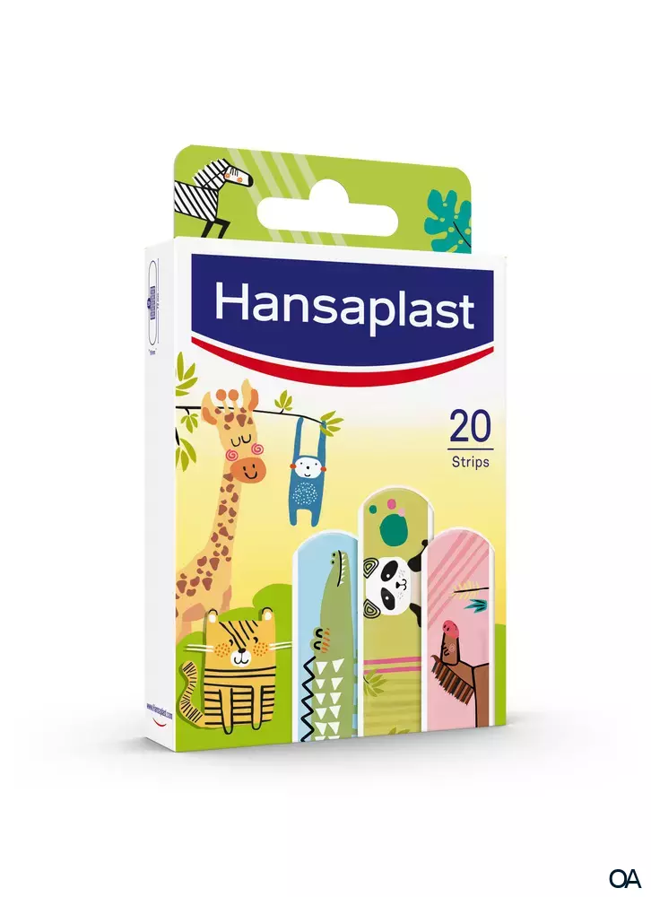 Hansaplast Kids Pflaster Wilde Tiere Hansaplast Kids Pflaster Wilde Tiere