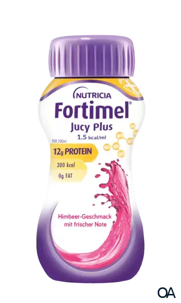 Nutricia Fortimel Jucy Plus Himbeere frische Note 200 ml