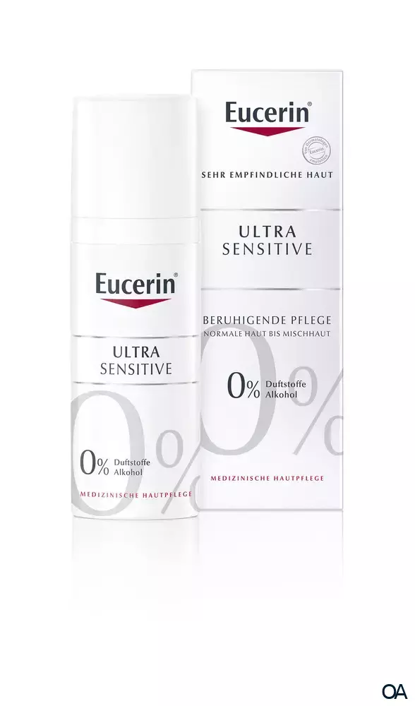 Eucerin® UltraSENSITIVE Beruhigende Pflege für Normale und Mischhaut Eucerin® UltraSENSITIVE Beruhigende Pflege für Normale und Mischhaut