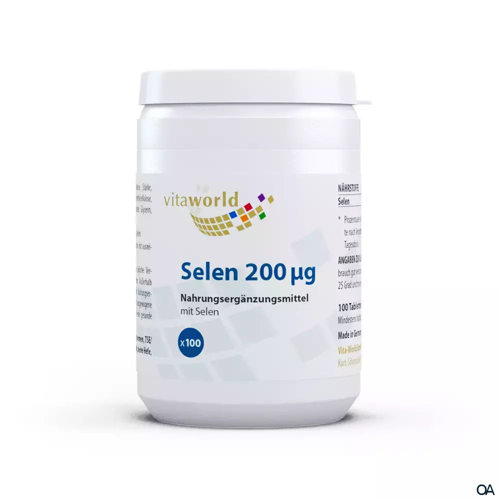 Vitaworld Selen 200 µg Tabletten