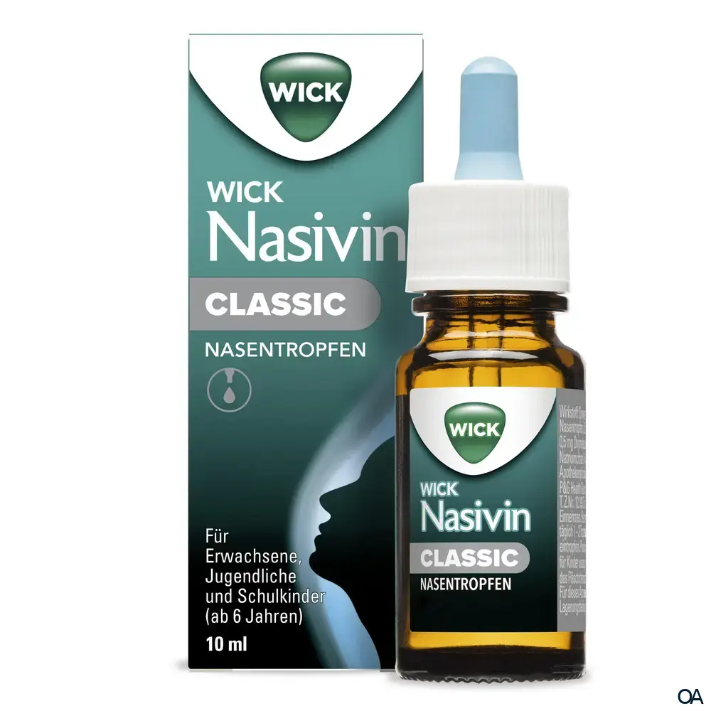 WICK Nasivin Classic 0,05 % - Nasentropfen