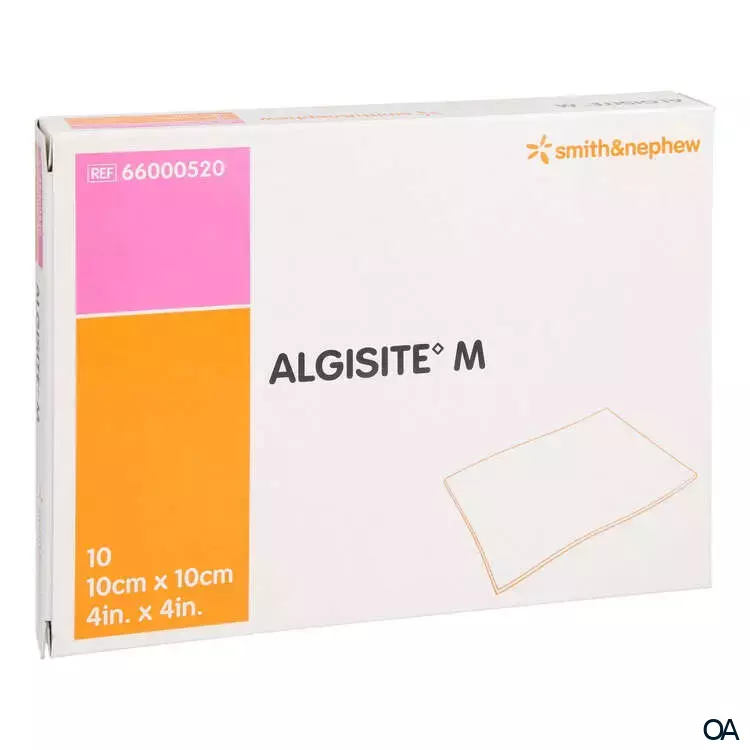 ALGISITE M Kalziumalginat-Wundauflage, steril, 10 x 10 cm ALGISITE M Kalziumalginat-Wundauflage, steril, 10 x 10 cm