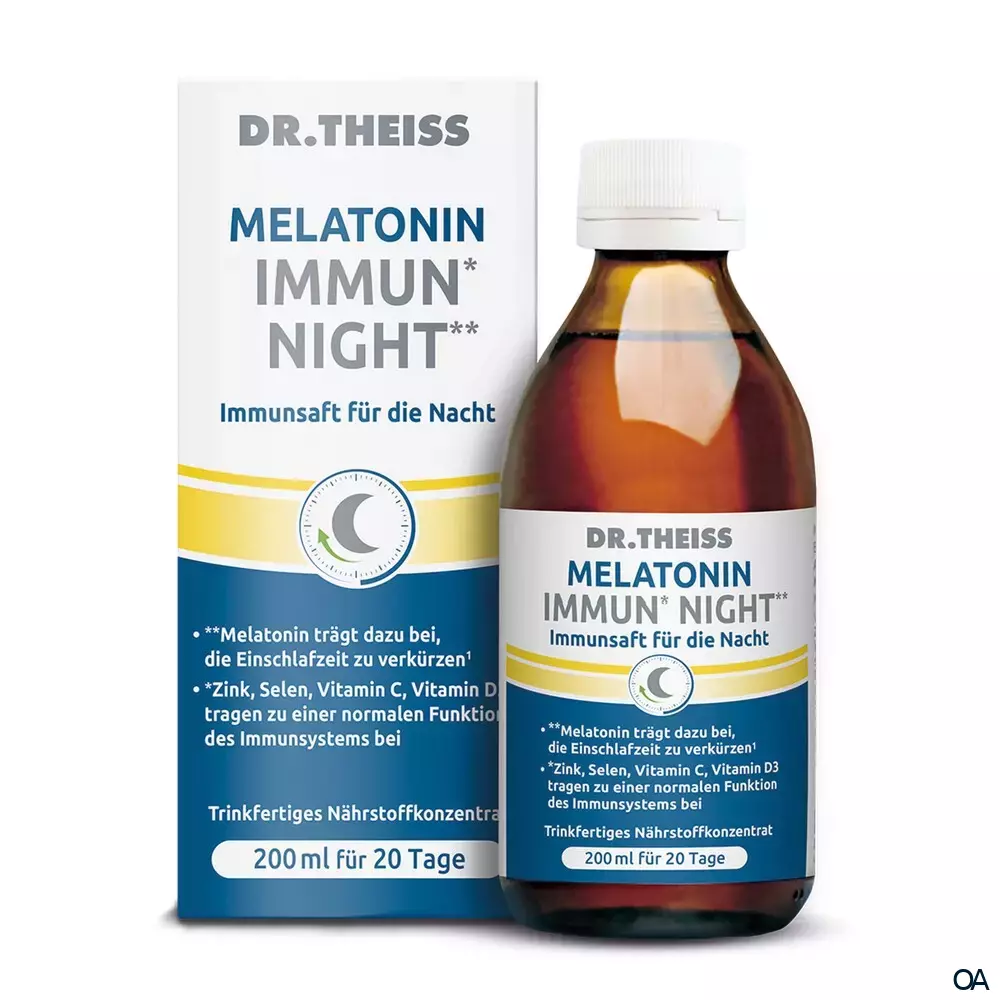 DR. THEISS Melatonin Immun Night Saft DR. THEISS Melatonin Immun Night Saft