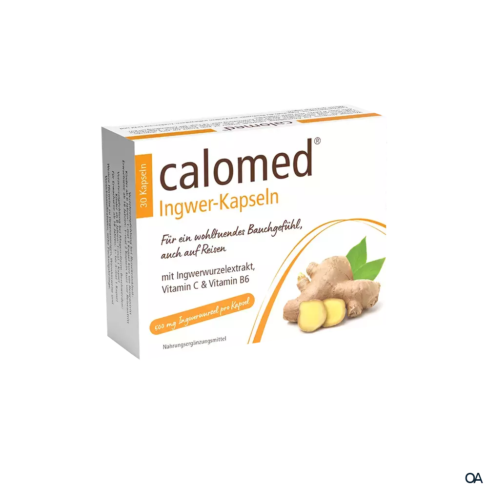 calomed® Ingwer-Kapseln calomed® Ingwer-Kapseln
