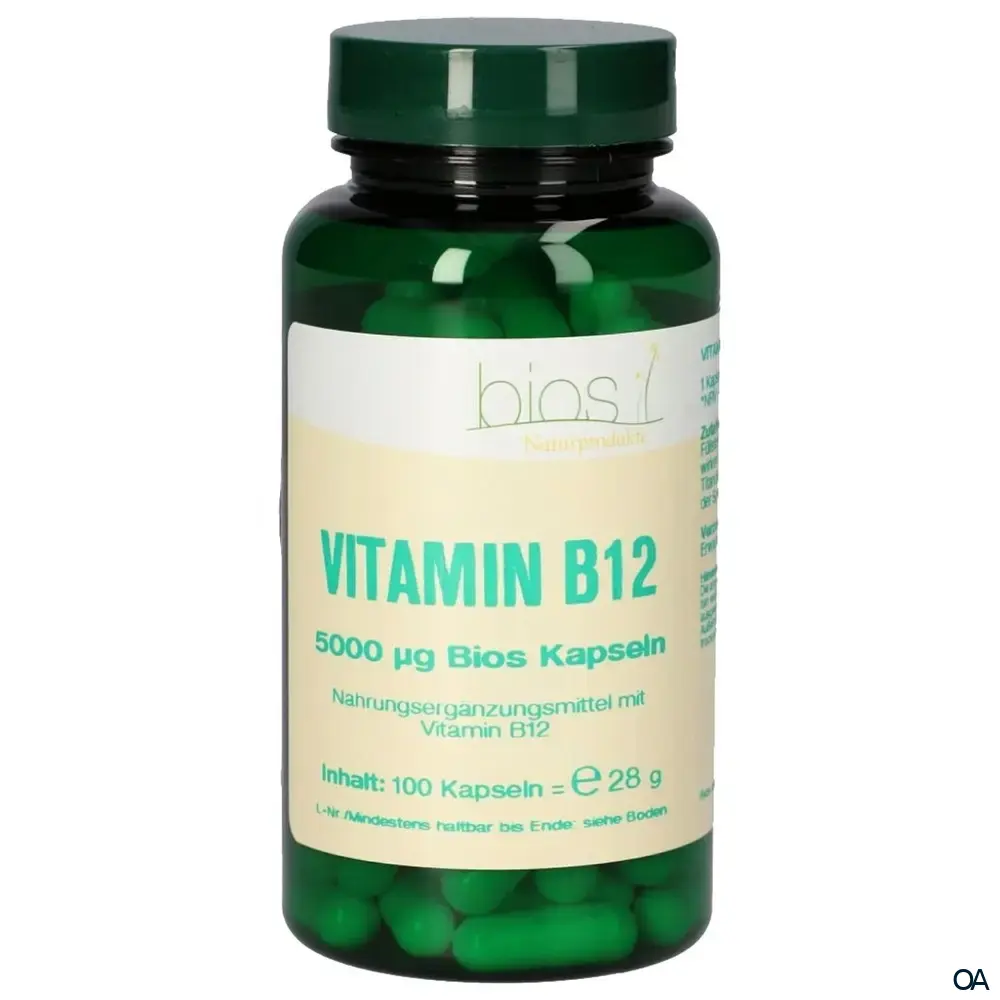 Bios Vitamin B12 5000 mcg Kapseln