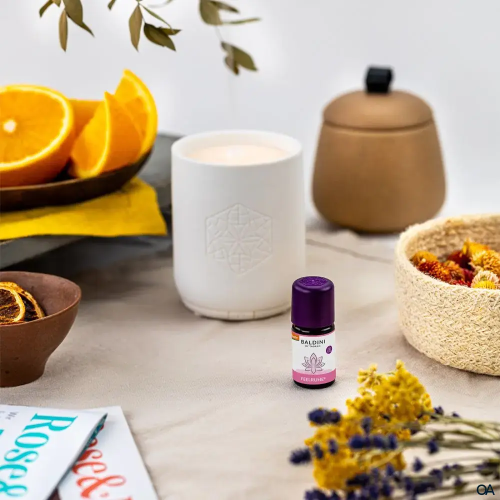 Taoasis TaoCandle Keramik - weiß mit Baldini Feelruhe