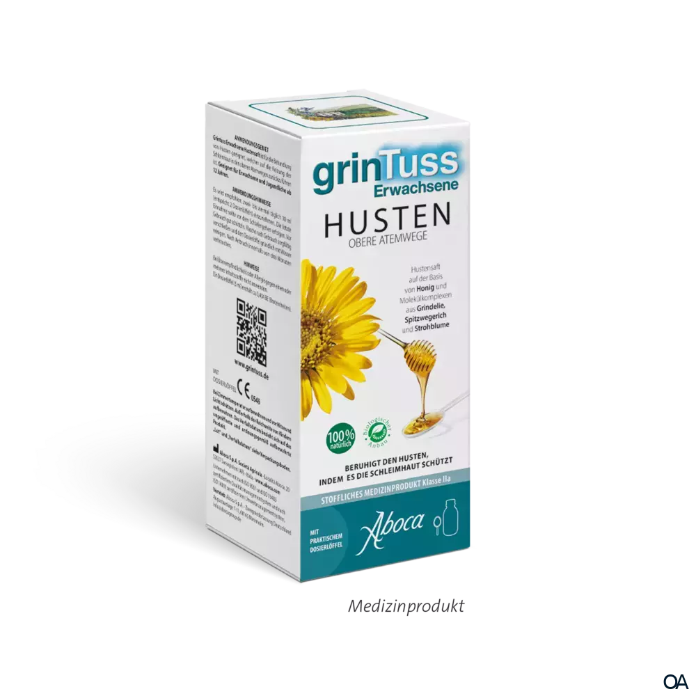 Aboca Grintuss Hustensaft für Erwachsene Aboca Grintuss Hustensaft für Erwachsene