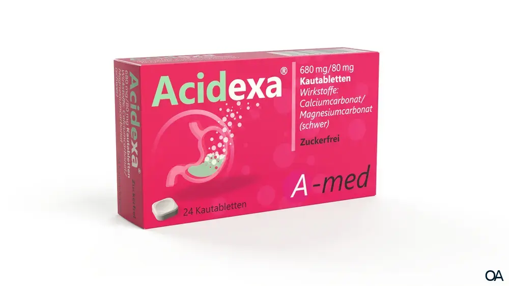 Acidexa® 680 mg/80 mg Kautabletten Acidexa® 680 mg/80 mg Kautabletten