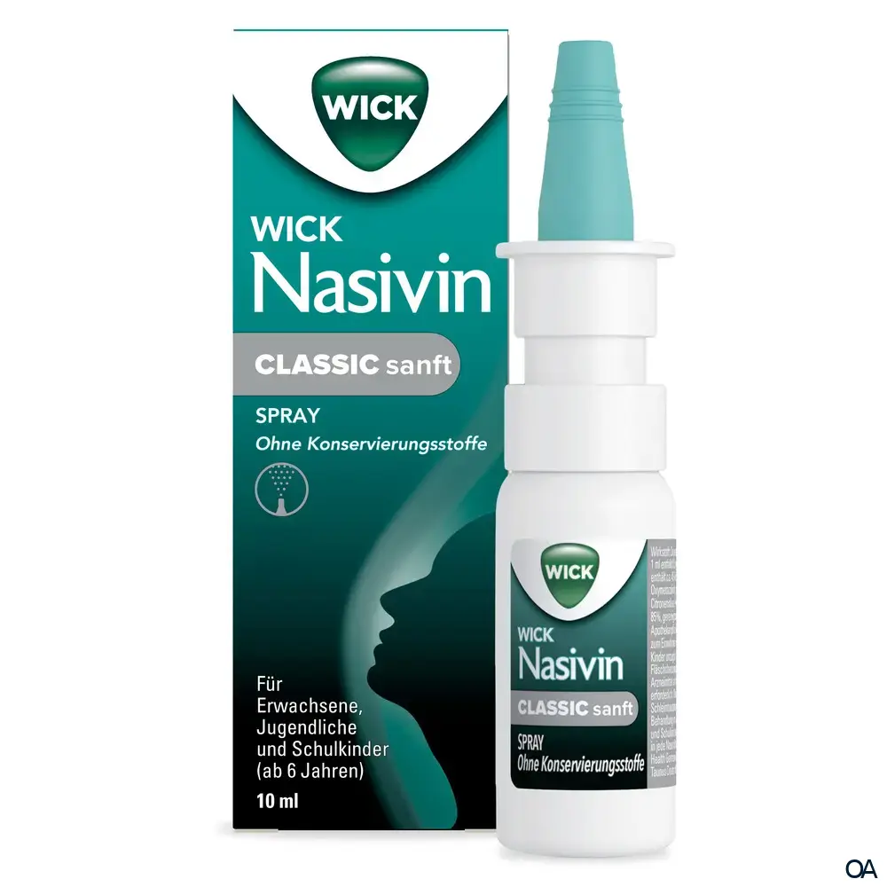 WICK Nasivin Classic sanft 0,05 % - Nasenspray WICK Nasivin Classic sanft 0,05 % - Nasenspray