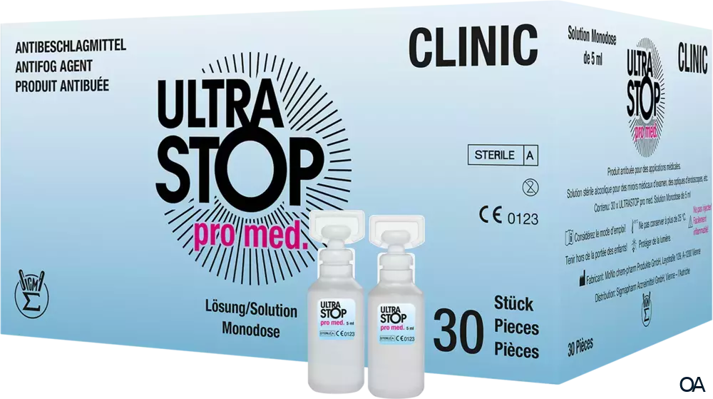 ULTRASTOP pro med. Lösung Monodose „CLINIC“ 30x5ml ULTRASTOP pro med. Lösung Monodose „CLINIC“ 30x5ml