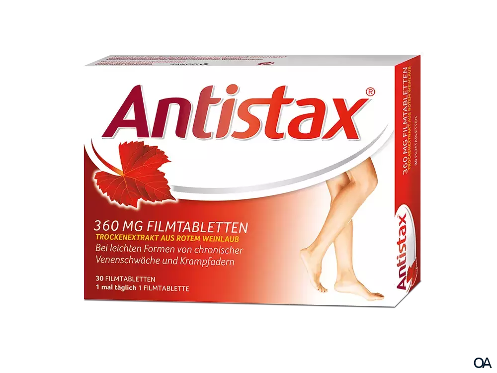 Antistax® 360 mg Filmtabletten Antistax® 360 mg Filmtabletten