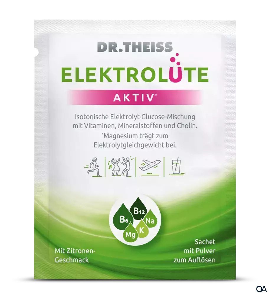 Dr. Theiss Elektrolüte AKTIV* Sachets Dr. Theiss Elektrolüte AKTIV* Sachets