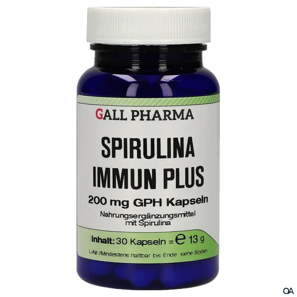 Gall Pharma Spirulina Immun Plus 200 mg Kapseln