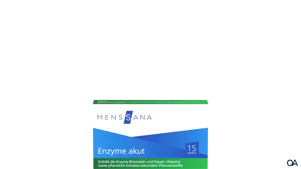 MensSana Enzyme akut Kapseln MensSana Enzyme akut Kapseln