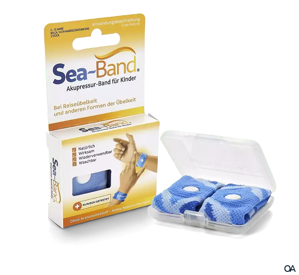 SEA-BAND® Akupressurband für Kinder, blau SEA-BAND® Akupressurband für Kinder, blau