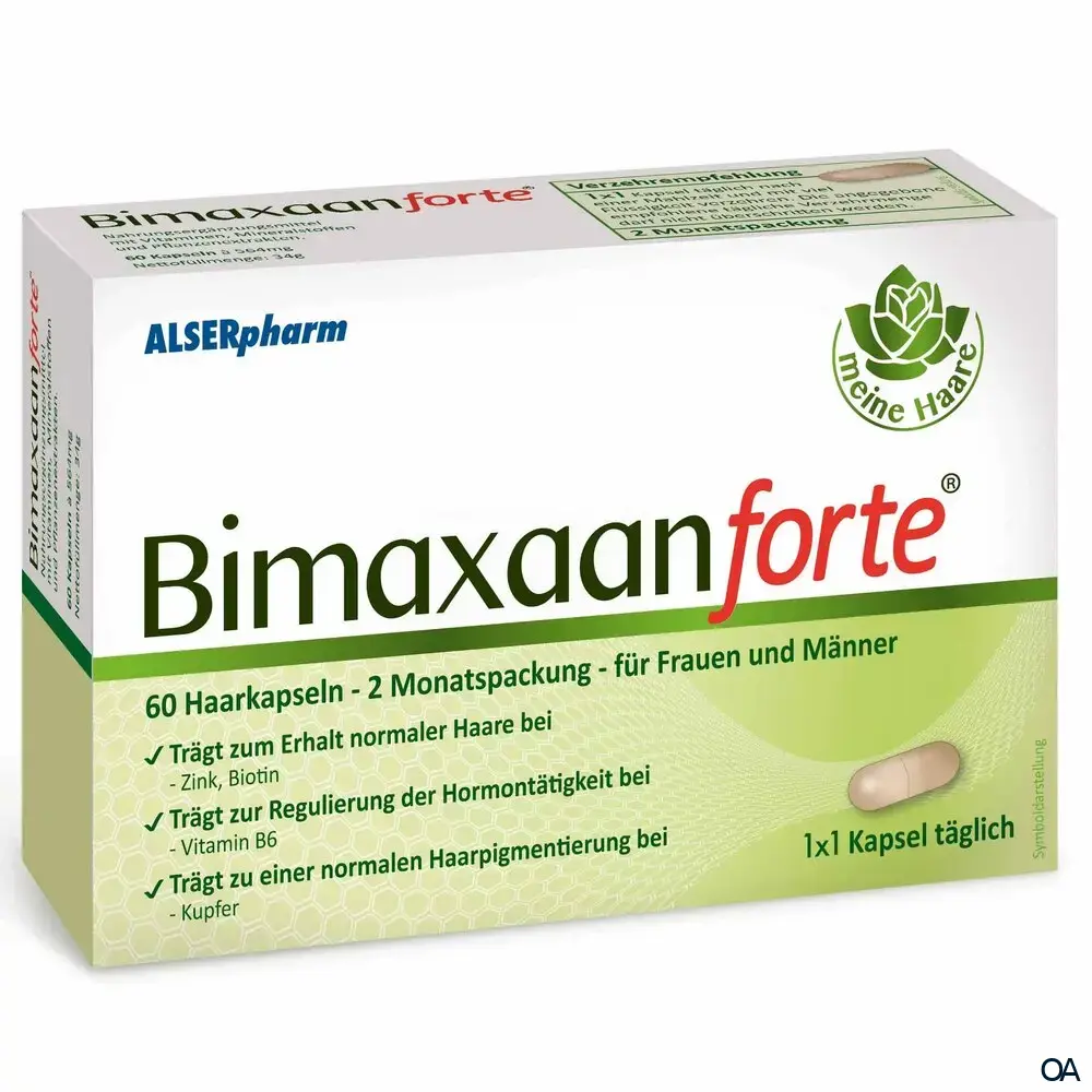 Bimaxaan forte® Haarkapseln Bimaxaan forte® Haarkapseln