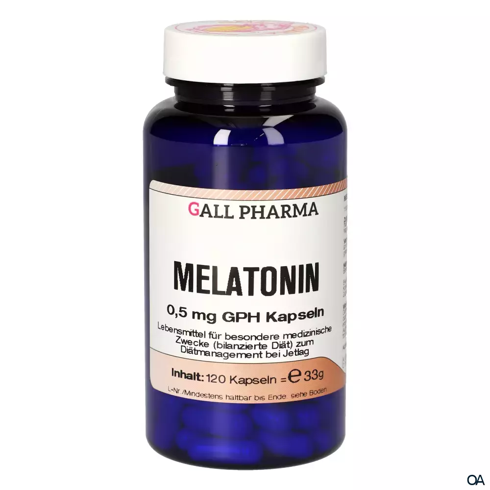 Gall Pharma Melatonin 0,5 mg Kapseln Gall Pharma Melatonin 0,5 mg Kapseln