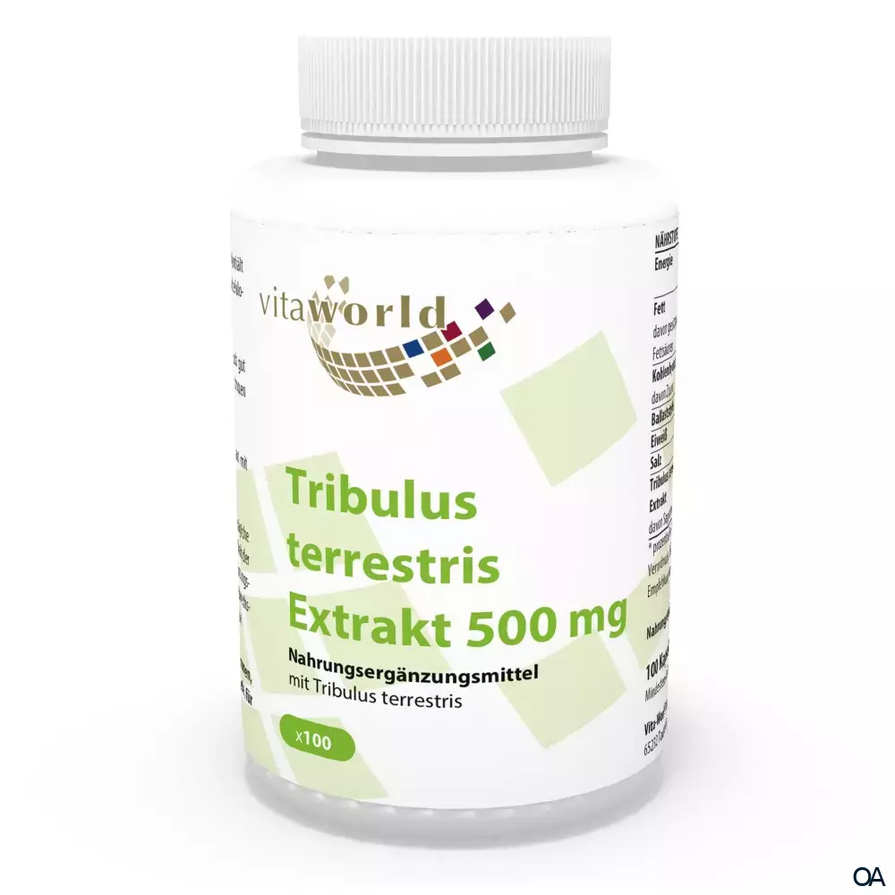Vitaworld Tribulus Terrestris Extrakt 500 mg Kapseln Vitaworld Tribulus Terrestris Extrakt 500 mg Kapseln