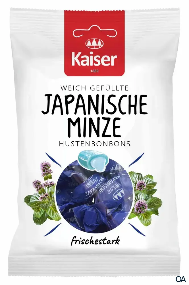 Kaiser Japanische Minze Hustenbonbons