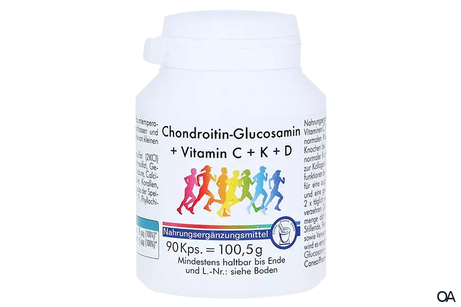 Canea Chondroitin Glucosamin + Vitamin K Kapseln Canea Chondroitin Glucosamin + Vitamin K Kapseln