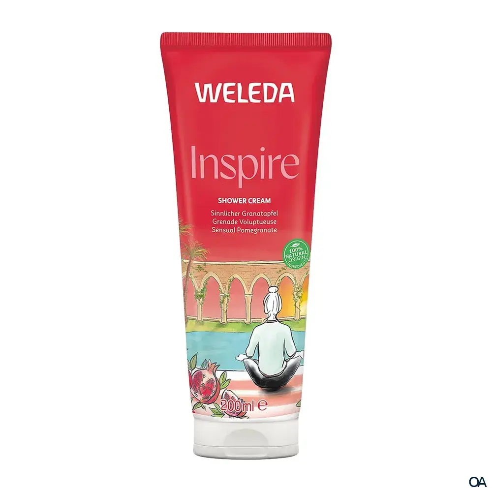 Weleda Inspire Shower Cream Granatapfel - Cremedusche